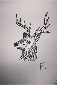 Mali rukopis o dizajnu tetovaže svježeg losova