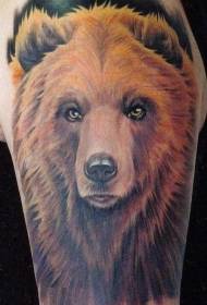 Amaphethini we-tattoo omangalisayo we-watercolor bear