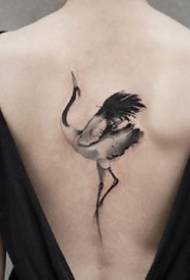 Традиционный ветер из набора чернил татуировки