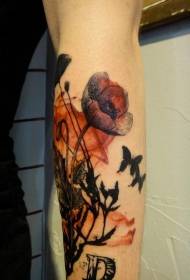 Poppy tattoo picture fascinating but deadly poppies tattoo pattern