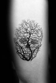 Слика на истетовирани дрвја слика на тетовирани дрвја