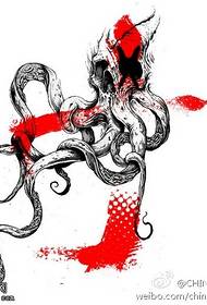 Tattoo show, recommend an octopus tattoo manuscript