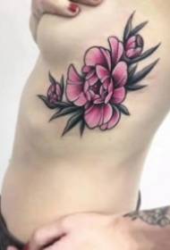 Apreciere de plante colorate cu aspect bun și imagini de tatuaje cu flori
