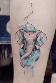 Cute baby elephant tattoo 9 very cute baby elephant tattoo pictures