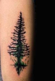 Tattoo twigs ახალი და ლამაზი აკვარელი twig tattoo ნიმუში