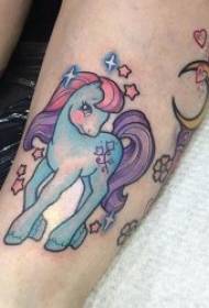 Pony Polaroid Tattoo Dreamy and beautiful little Burberry tattoo
