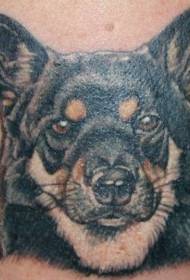 Schäferhund Farbe Tattoo Muster