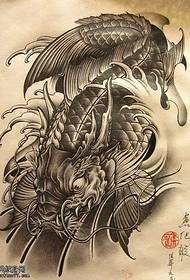 Manuscrittu di mudelli di tatuaggi di calamari