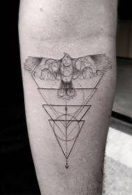 braç patró de tatuatge d'aus en estil blanc i negre) ((12900 - patró de tatuatge de dona misteriosa i de braç de lletra)