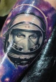 arm fantasy astronaut avatar tatoveringsmønster