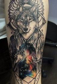 faʻailoga lima manumanu faʻailoga wolf magician tattoo pattern