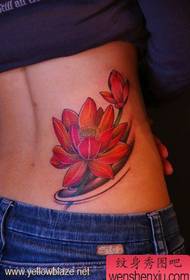 Uzorak tetovaža - Lotus Tattoo Pattern (Classic)