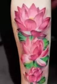 Super maganda 9 lotus tattoo litrato