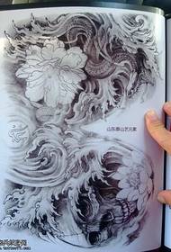 Viper Lotus Tattoo-Muster