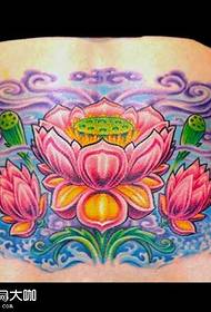Waist lotus tattoo maitiro