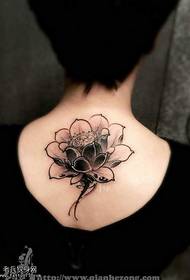 Toe foʻi lotus tattoo tattoo