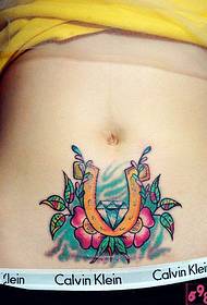Ang tattoo nga U-Sex Diamond Flower Tattoo