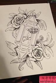Rose tattoo artwork