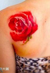 Tattoo humero rosa exemplaris
