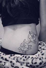 Taille rose tattoo patroan