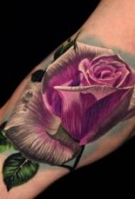 Rose pattern tattoo 8 tetovaža ruža s realističnim tehnikama
