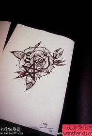 Rose tattoo cov ntawv luam