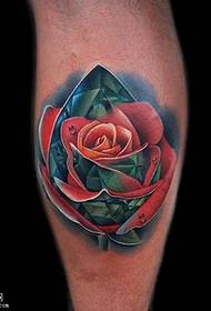 Uzor tetovaže rose teleta rose