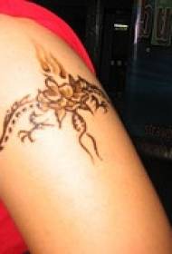 arm dragon armbånd tatoveringsmønster