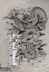Dragon tattoo manuscript Picture