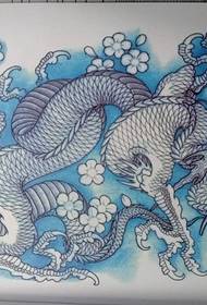 Manuscrit de tatouage de dragon