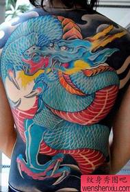 2011 latest tattoo pattern - dragon tattoo pattern fine