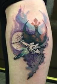 et sett med symbolsk tatoveringsverk av Jedi Knight
