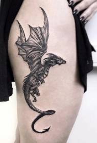 onda dragon tatuering 9 snygga västra dragon tatuering mönster