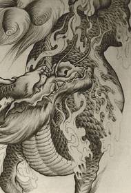 Wafengi domineeriva draakoni tätoveeringute käsikiri