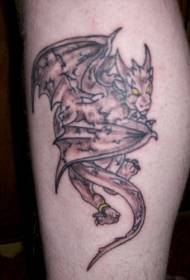 Crawling Gargoyle Tattoo Pattern
