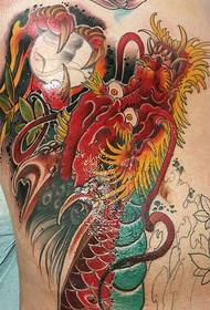 fotos de tatuagem de dragão incolor legal