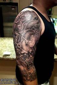 bra dragon tatouaj modèl
