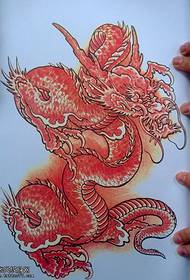 ຮູບແບບ Tattoo Dragon