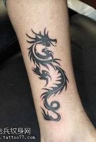 ფეხები კარგად გამოიყურება dragon totem tattoo model