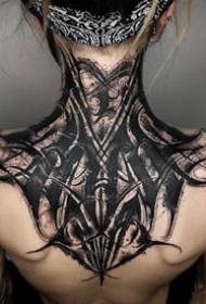 Dead Black Death Black set of domineering swashes tattoo pattern appreciation