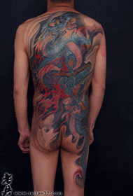 minha coleção de padrões de dragão de tatuagem
