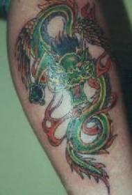 Sineesk tatoo-patroan 148394-Sineesk tatoo-patroan foar dûkende draak