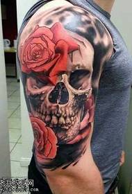 Arms Rose tetoválás minta