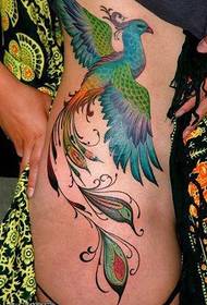 prachtich phoenix tatoeage patroan