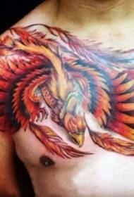 Tattoo Phoenix Гуногун рангубор Tattoo Phoenix Totem Tattoo Pattern