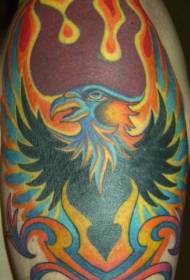 shoulder color phoenix Art Tattoo Picture