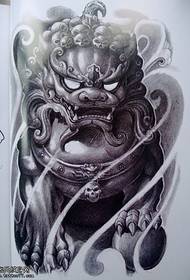 un motif de tatouage Tangshi