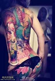 Beauty Classic Phoenix tattoo pattern