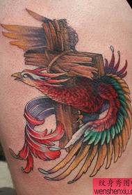 mtundu wa tattoo wa phoenix
