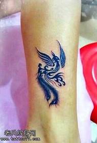ຮູບແບບ tattoo phoenix totem